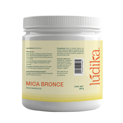 Mica Bronce | Pigmento de Efecto Perlado y Metálico | Luminosidad Mineral de Lujo