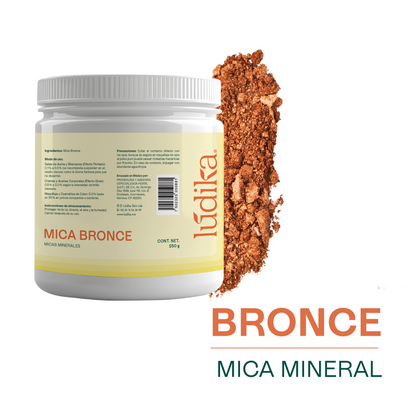 Mica Bronce | Pigmento de Efecto Perlado y Metálico | Luminosidad Mineral de Lujo