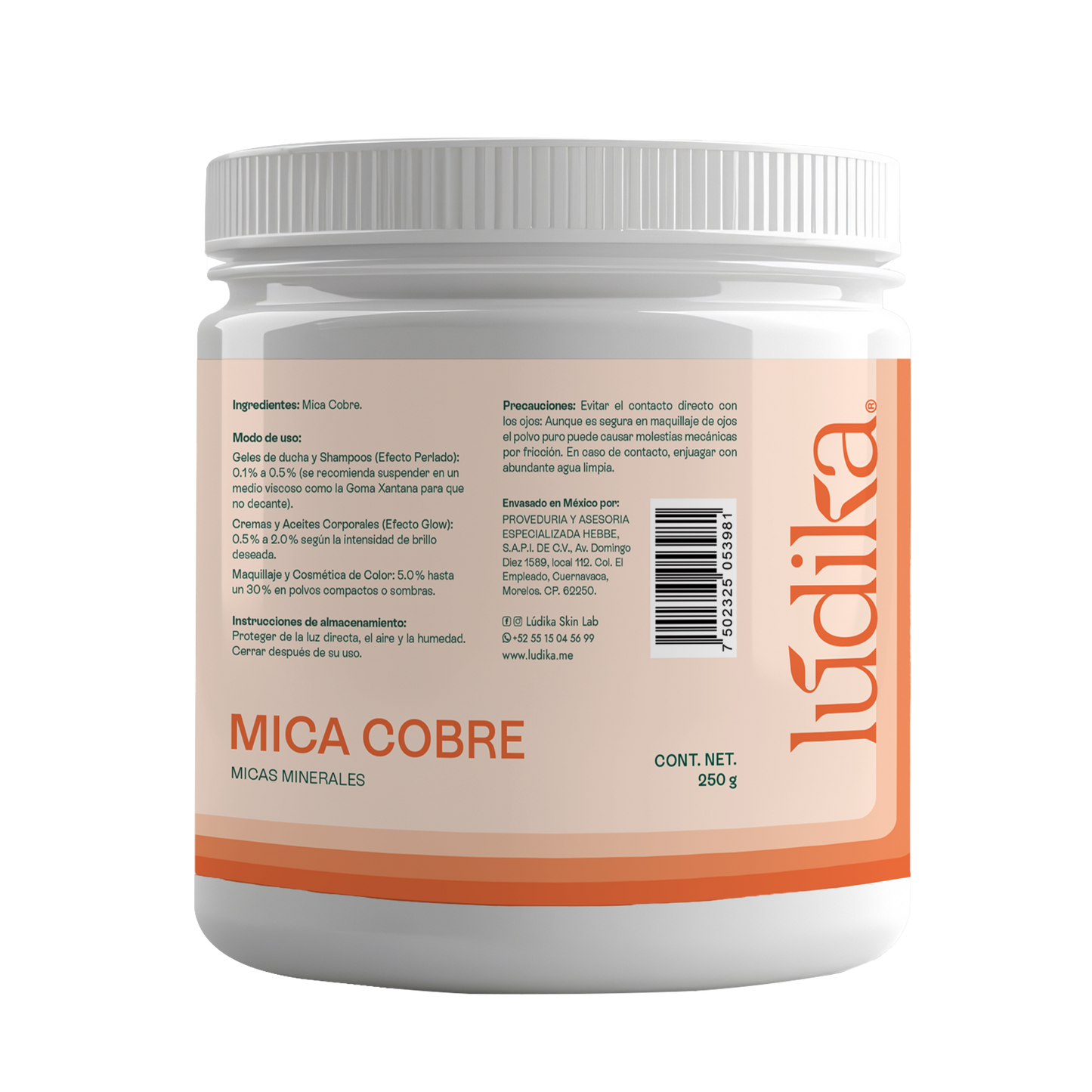 Mica Cobre | Pigmento Perlado de Alto Impacto para Cosméticos Vibrantes