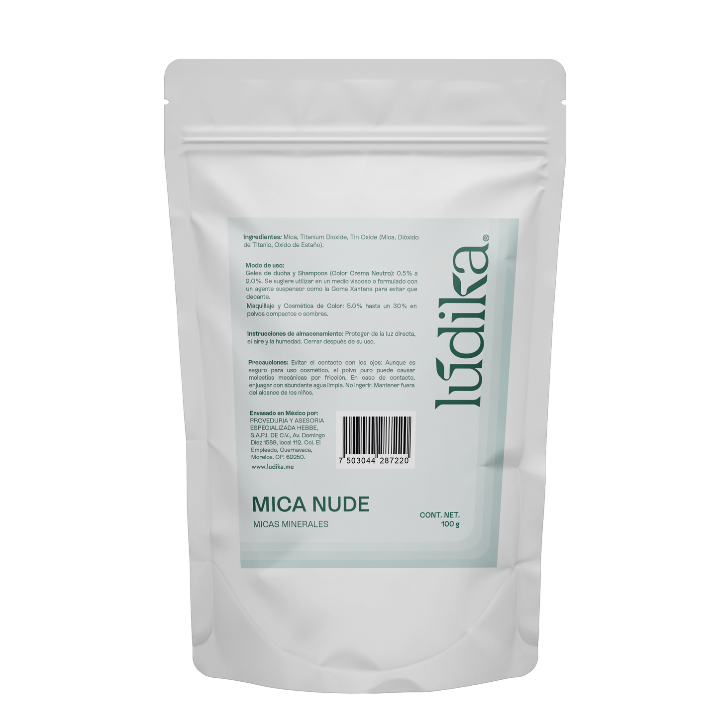 Mica Nude | Pigmento Sutil para un Acabado Sedoso, Natural y Perfeccionador