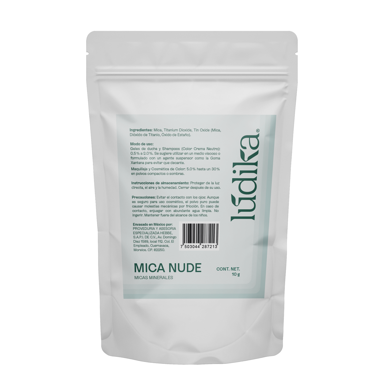 Mica Nude | Pigmento Sutil para un Acabado Sedoso, Natural y Perfeccionador