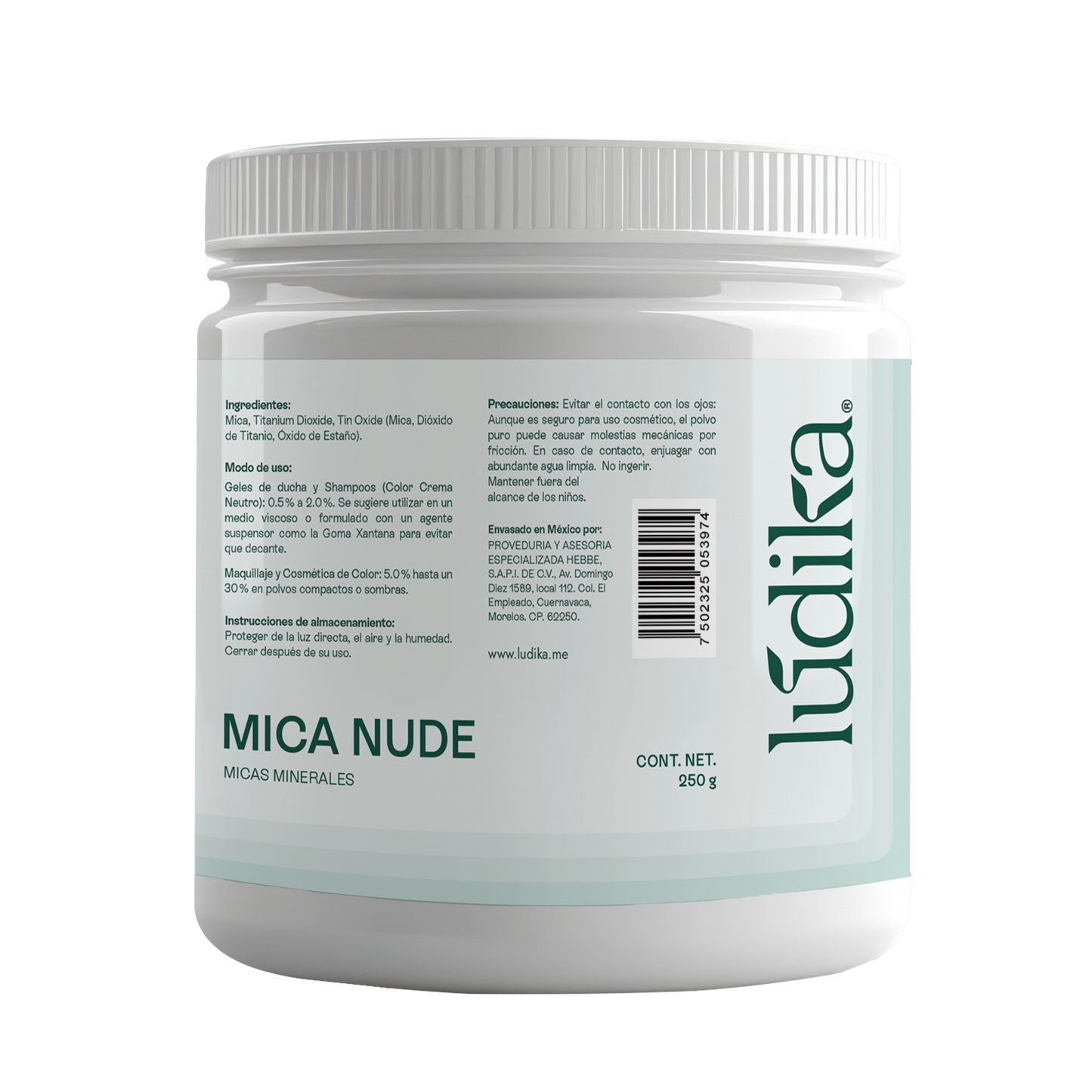Mica Nude | Pigmento Sutil para un Acabado Sedoso, Natural y Perfeccionador