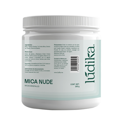 Mica Nude | Pigmento Sutil para un Acabado Sedoso, Natural y Perfeccionador