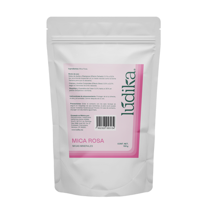 Mica Rosa | Pigmento Perlado Suave para Cosméticos Delicados y Radiantes