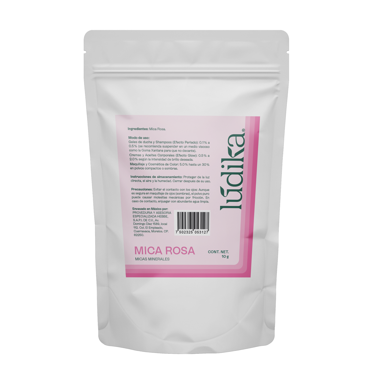 Mica Rosa | Pigmento Perlado Suave para Cosméticos Delicados y Radiantes