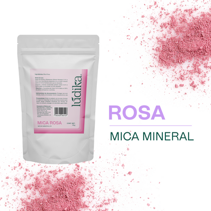 Mica Rosa | Pigmento Perlado Suave para Cosméticos Delicados y Radiantes