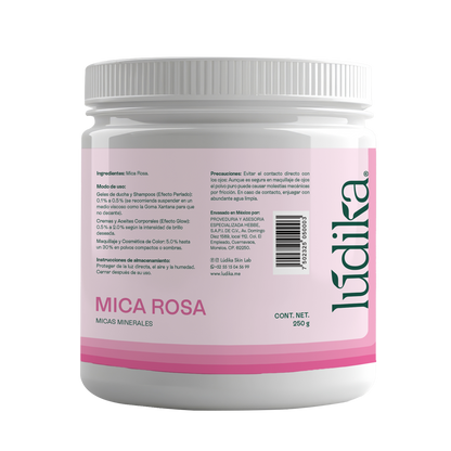 Mica Rosa | Pigmento Perlado Suave para Cosméticos Delicados y Radiantes