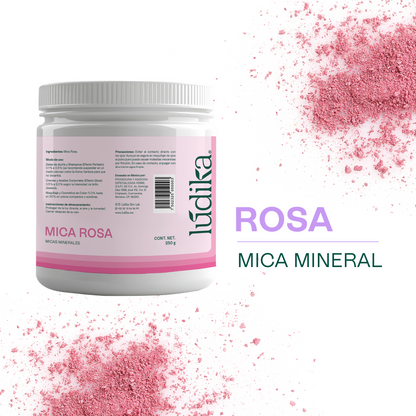 Mica Rosa | Pigmento Perlado Suave para Cosméticos Delicados y Radiantes