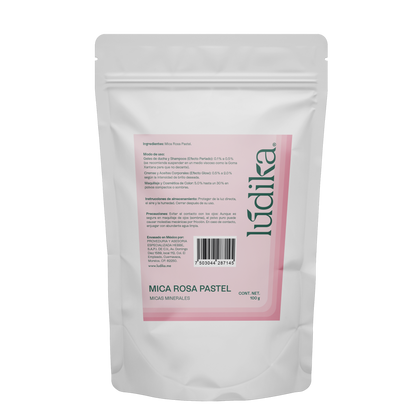 Mica Rosa Pastel | Pigmento Perlado Suave para Cosméticos Delicados y Radiantes