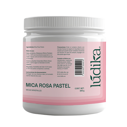 Mica Rosa Pastel | Pigmento Perlado Suave para Cosméticos Delicados y Radiantes