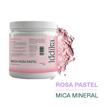 Mica Rosa Pastel | Pigmento Perlado Suave para Cosméticos Delicados y Radiantes