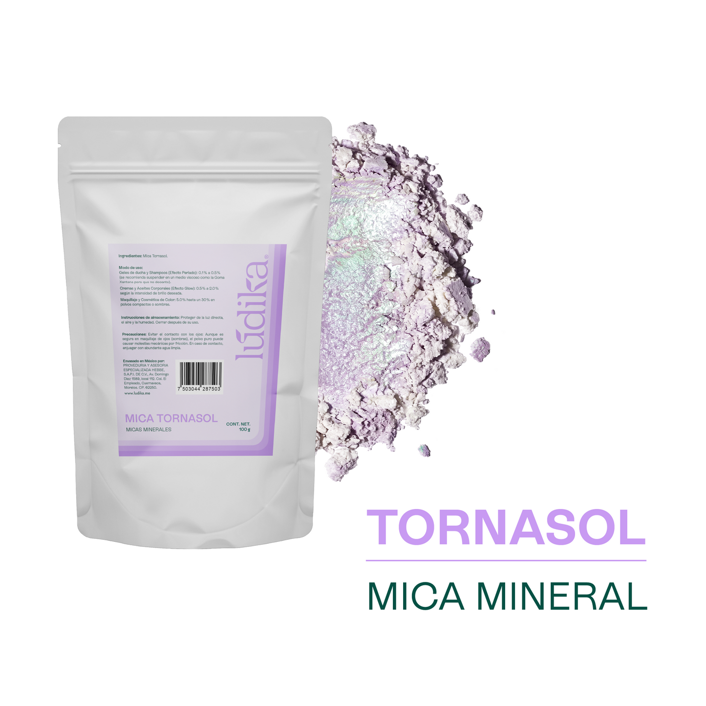 Mica Tornasol | Brillo Holográfico y Multidimensional para tus Fórmulas Cosméticas