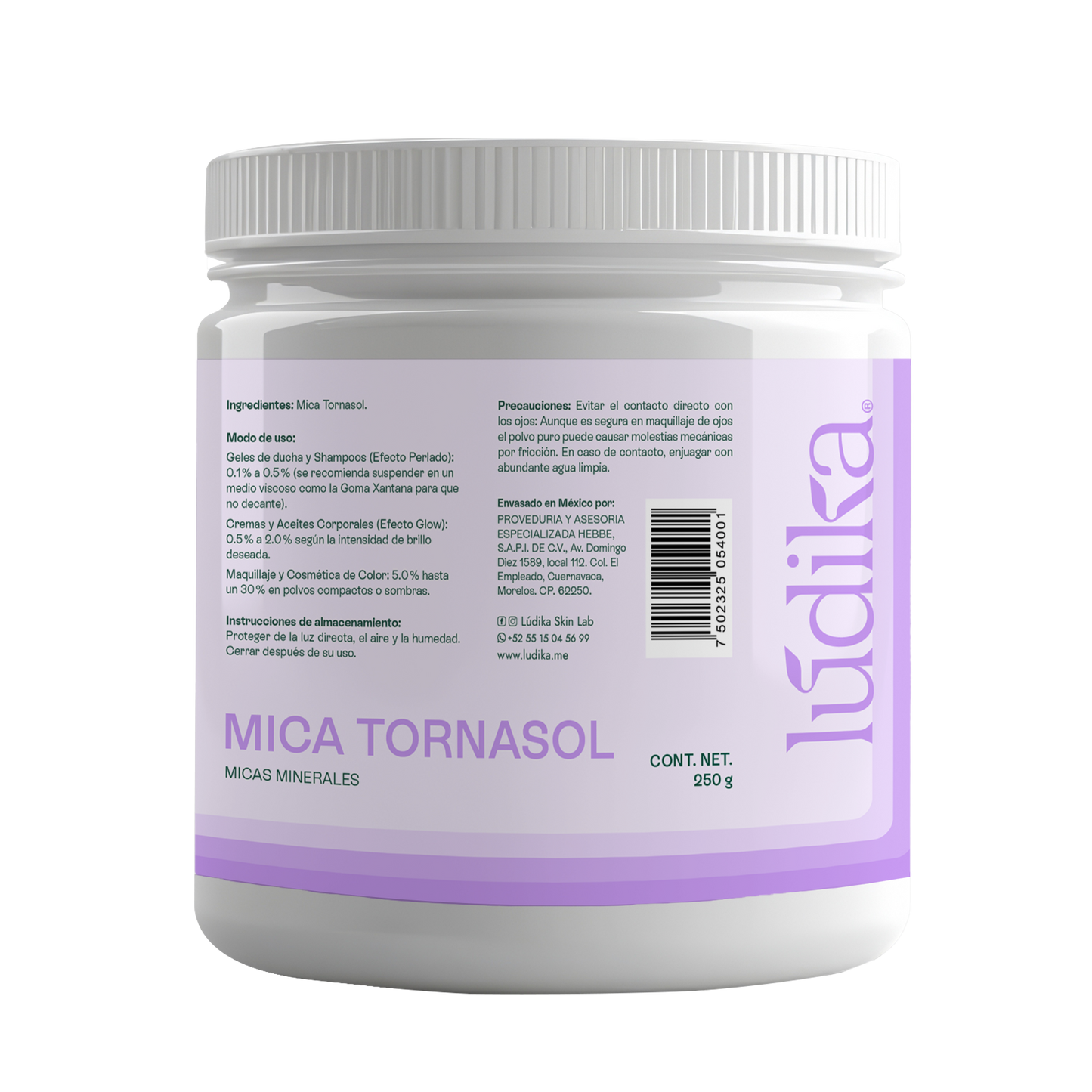 Mica Tornasol | Brillo Holográfico y Multidimensional para tus Fórmulas Cosméticas