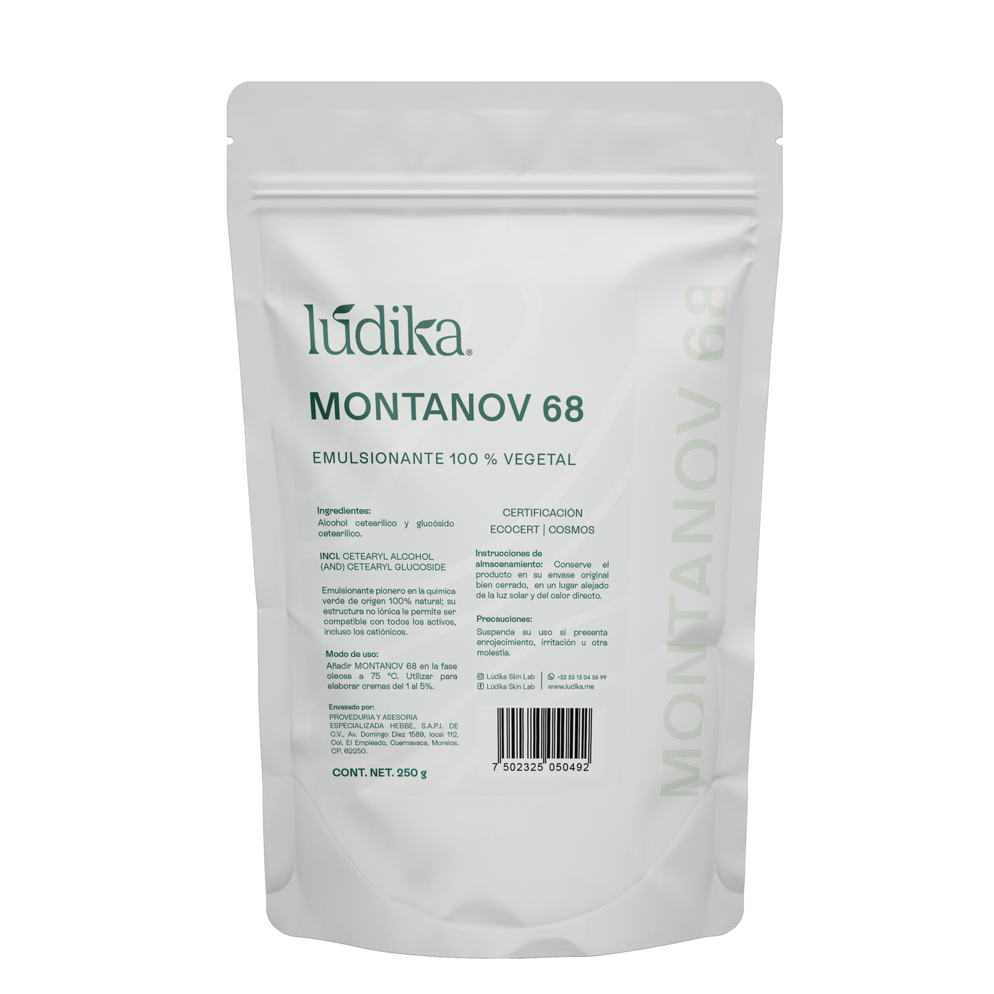 Montanov 68 | Auto-emulsionante No Iónico | Refuerzo de Barrera Cutánea y Sensorial de Lujo
