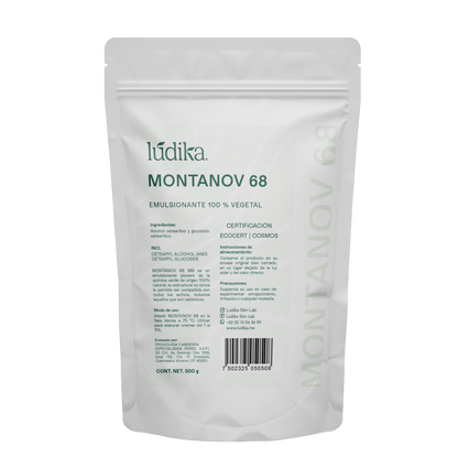 Montanov 68 | Auto-emulsionante No Iónico | Refuerzo de Barrera Cutánea y Sensorial de Lujo