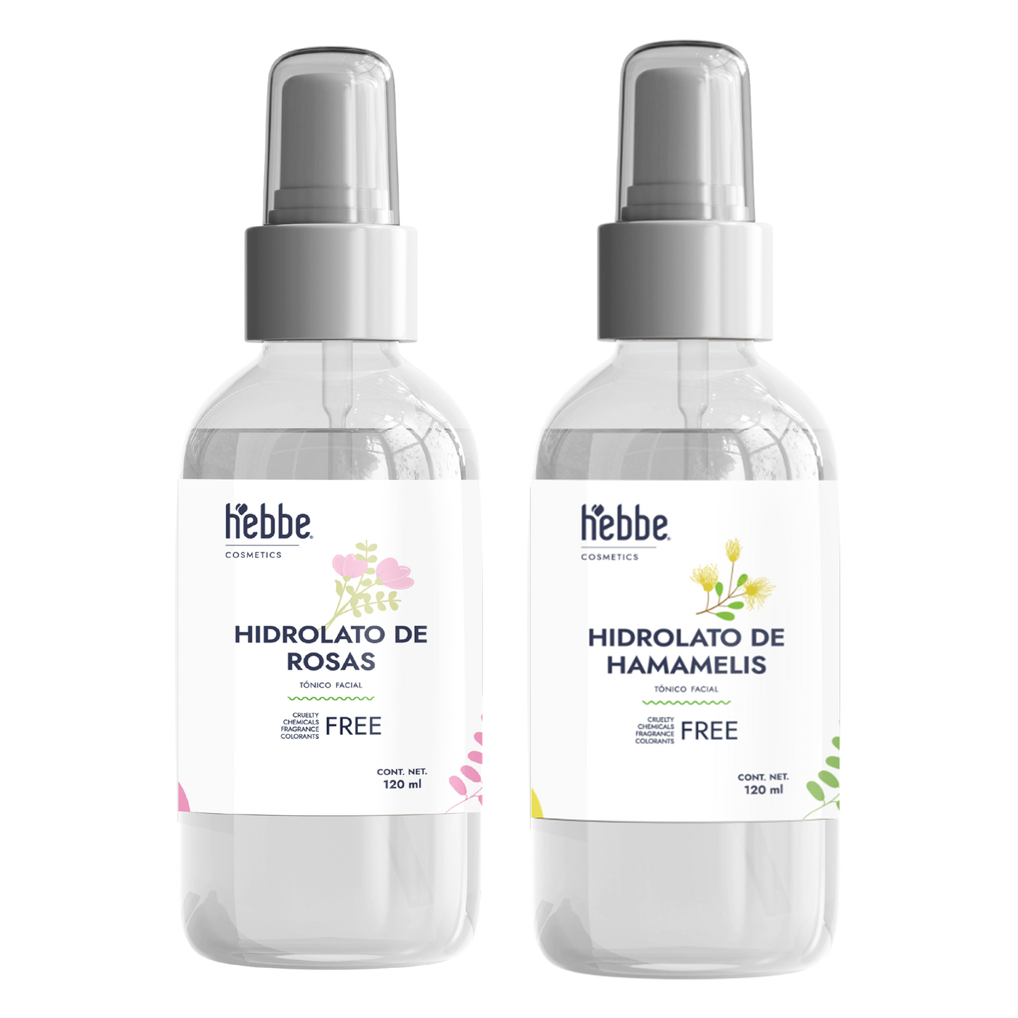 Hidrolatos de Rosas y Hamamelis | Facial | Duo hidratante