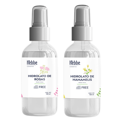 Hidrolatos de Rosas y Hamamelis | Facial | Duo hidratante