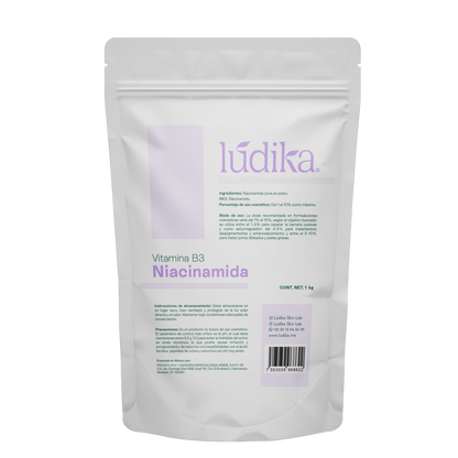 Niacinamida (Vitamina B3) | Facil y Capilar | Multiacción Control de Sebo, Poros y Manchas