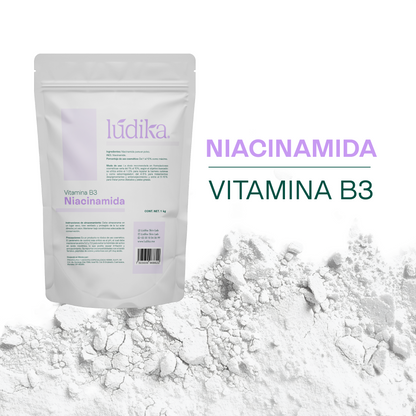Niacinamida (Vitamina B3) | Facil y Capilar | Multiacción Control de Sebo, Poros y Manchas