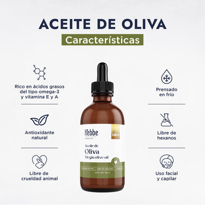 Aceite de Oliva Extra Virgen | Capilar y Corporal |Hidratante, Antioxidante y Reparador Cutáneo