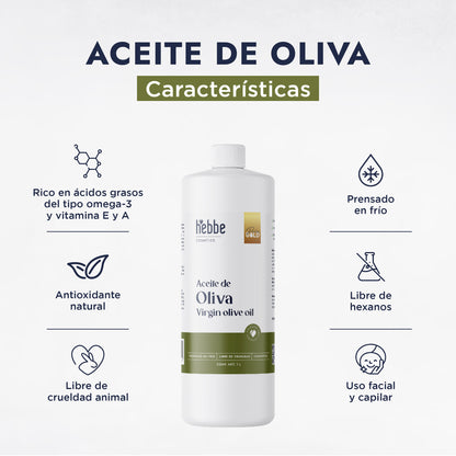 Aceite de Oliva Extra Virgen | Capilar y Corporal |Hidratante, Antioxidante y Reparador Cutáneo