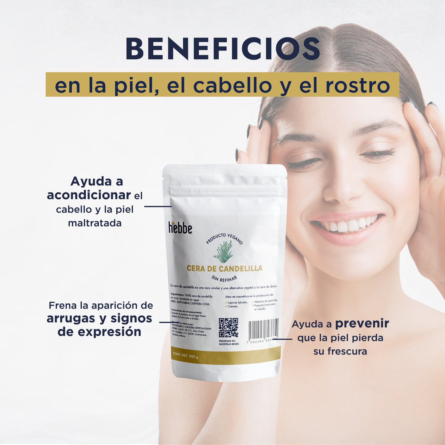 Cera de Candelilla | Endurecedora y Estabilizadora | Agente Estructural, Aglutinante y Aportador de Brillo