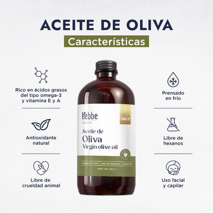 Aceite de Oliva Extra Virgen | Capilar y Corporal |Hidratante, Antioxidante y Reparador Cutáneo