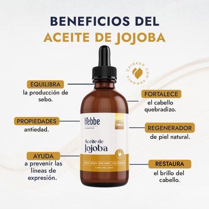 Kit de 5 Aceites Puros | Ricino, Argán, Almendras, Rosa Mosqueta, Jojoba | Antiedad, Fortalecimiento e Hidratación para Piel y Cabello
