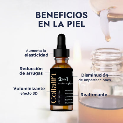 Collalift | Activo Lifting, Reafirmante Estructural | Cohesión y Densidad Cutánea