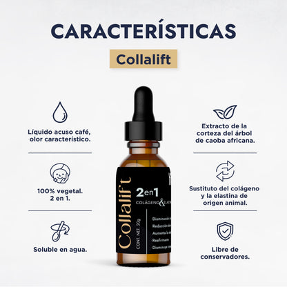 Collalift | Activo Lifting, Reafirmante Estructural | Cohesión y Densidad Cutánea