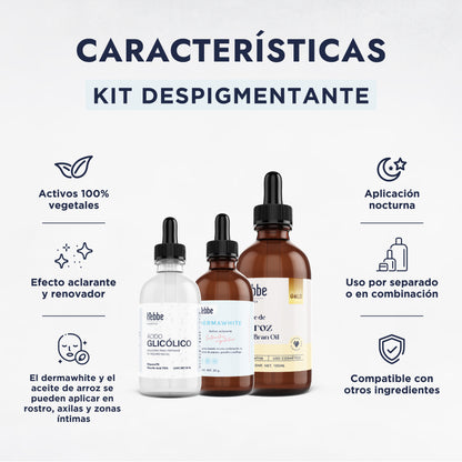 Kit Aclarado | Despigmentación e Hidratación para una Piel Radiante y Uniforme