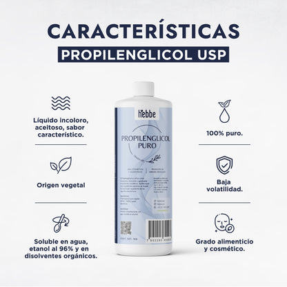 Propilenglicol | Humectante, Solvente y Potenciador de Ingredientes Activos