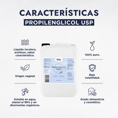 Propilenglicol | Humectante, Solvente y Potenciador de Ingredientes Activos