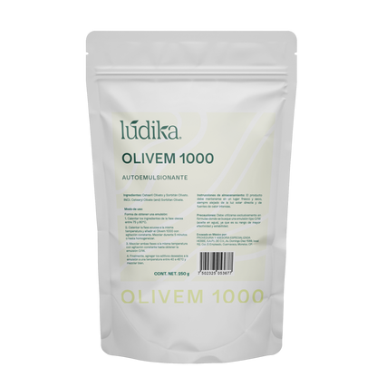 Olivem 1000 | Auto-emulsionante No Iónico O/W | Activo 100% vegetal