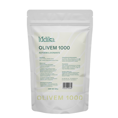 Olivem 1000 | Auto-emulsionante No Iónico O/W | Activo 100% vegetal