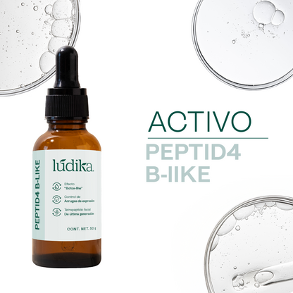 Peptid4 B-Like | Tetrapéptido facial | EFECTO BOTOX | Reduce las arrugas de expresión