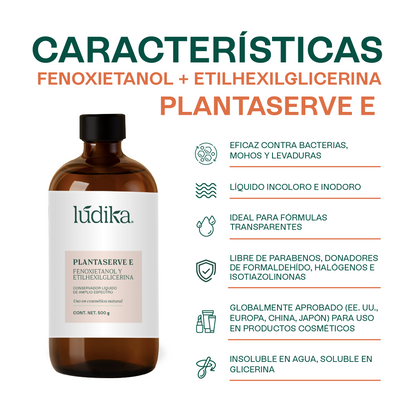 Fenoxietanol & Etilhexilglicerina | Conservante de Amplio Espectro, Libre de Parabenos y Potenciador Sensorial