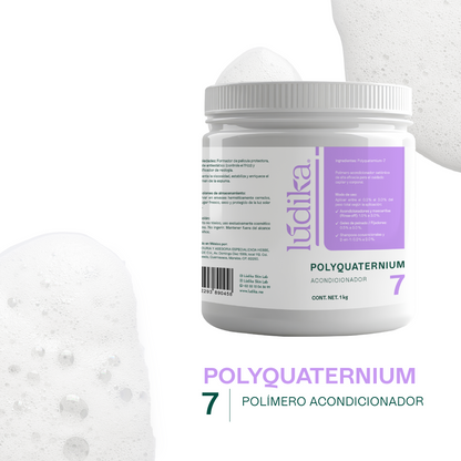Polyquaternium-7 | Polímero Acondicionador Catiónico | Suavidad, Desenredo y Anti-Frizz