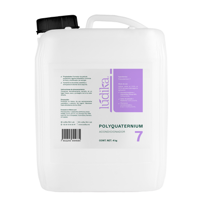 Polyquaternium-7 | Polímero Acondicionador Catiónico | Suavidad, Desenredo y Anti-Frizz
