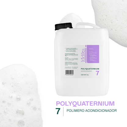 Polyquaternium-7 | Polímero Acondicionador Catiónico | Suavidad, Desenredo y Anti-Frizz