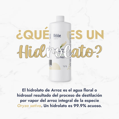 Hidrolato de Arroz Integral | Facial y Corporal | Iluminador, Calmante e Hidratante