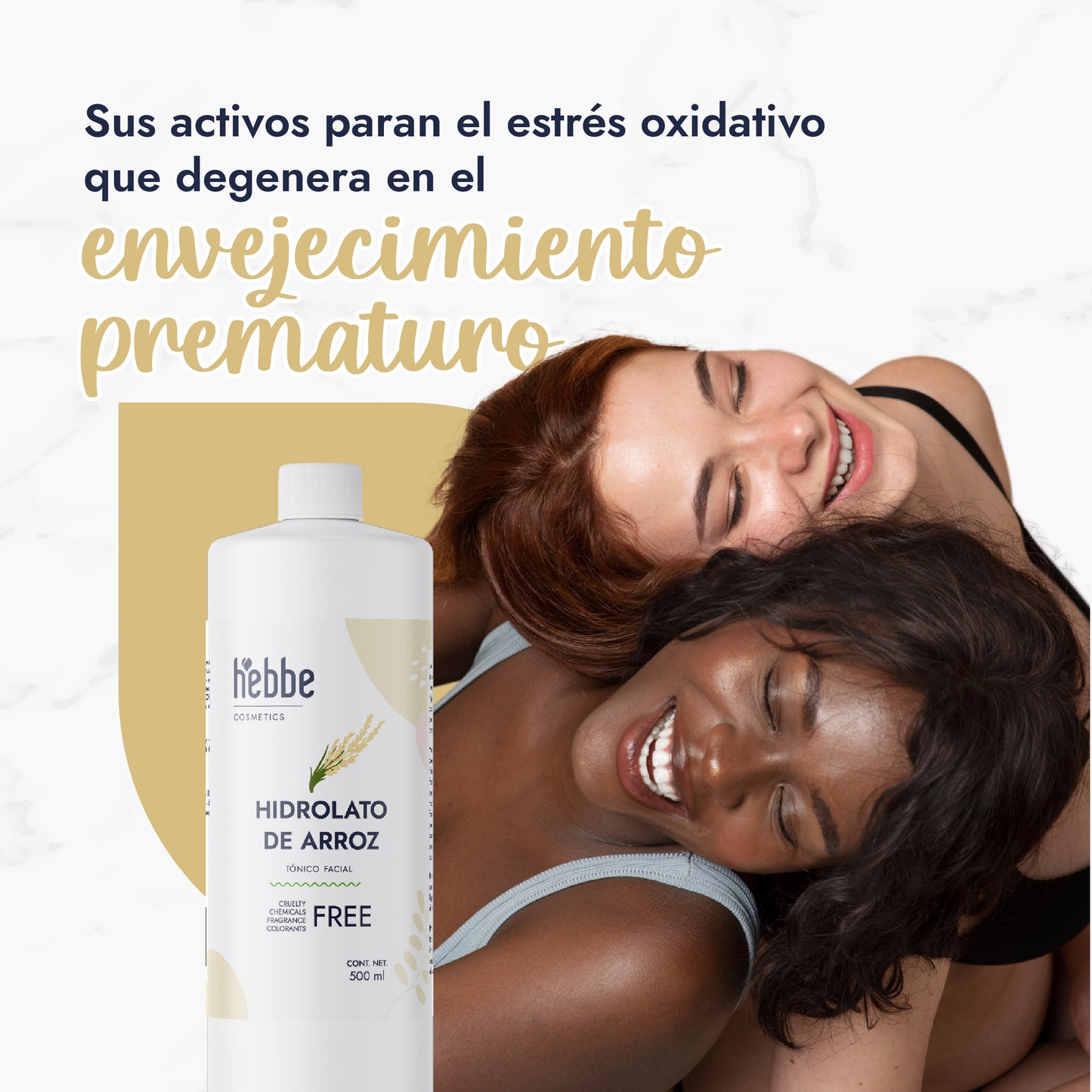 Hidrolato de Arroz Integral | Facial y Corporal | Iluminador, Calmante e Hidratante