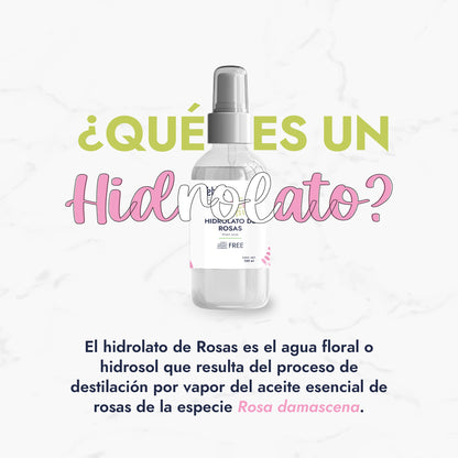 Hidrolato de Rosa Damascena | Facial y Corporal | Antiedad, Calmante y Regenerador