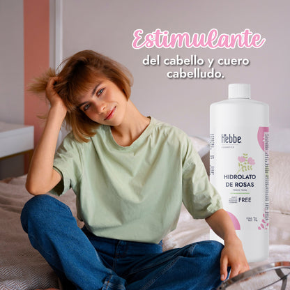 Hidrolato de Rosa Damascena | Facial y Corporal | Antiedad, Calmante y Regenerador