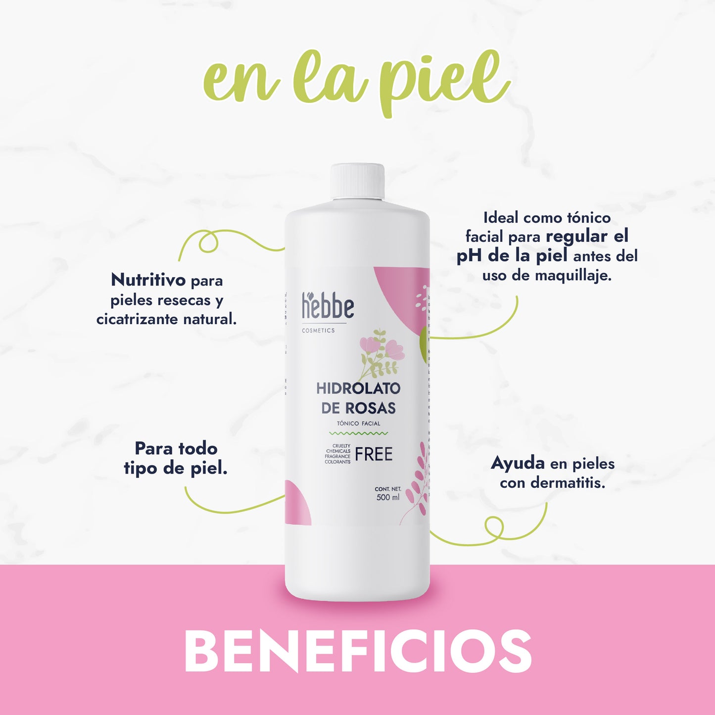 Hidrolato de Rosa Damascena | Facial y Corporal | Antiedad, Calmante y Regenerador