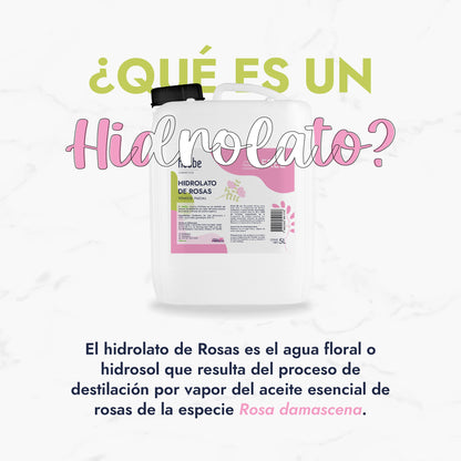 Hidrolato de Rosa Damascena | Facial y Corporal | Antiedad, Calmante y Regenerador