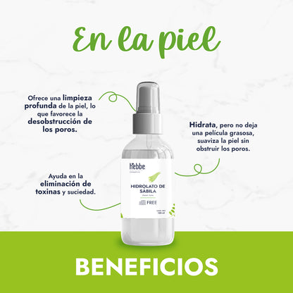 Hidrolato de Sábila | Facial y Corporal | Hidratante, Calmante y Regenerador