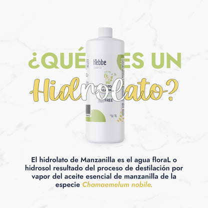 Hidrolato de Manzanilla | Facial y Corporal | Calmante, Descongestivo y Reparador