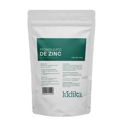 Ricinoleato de Zinc | Agente Desodorante Natural | Neutralizador Molecular de Olores