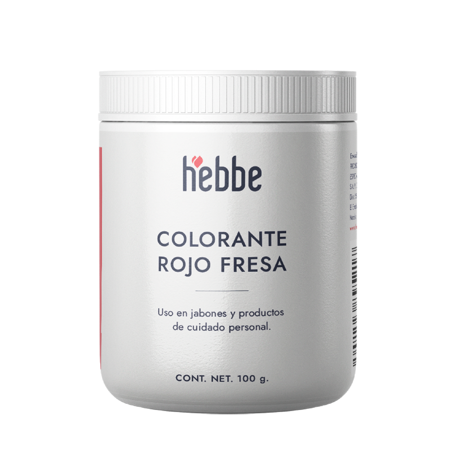 Colorante Rojo Fresa | Pigmentación Vibrante y Radiante para tus Fórmulas Cosméticas